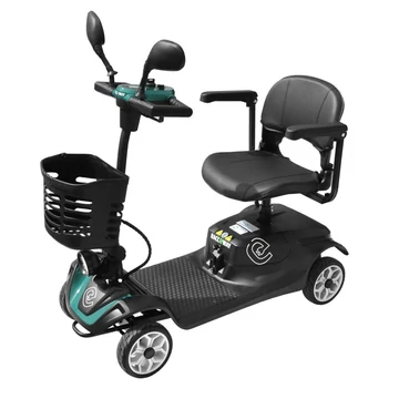 RACCEWAY SOLID Elektromos összecsukható 4 kerekű robogó Zöld