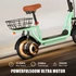 iScooter i12 Green Elektromos Roller Üléssel 500W
